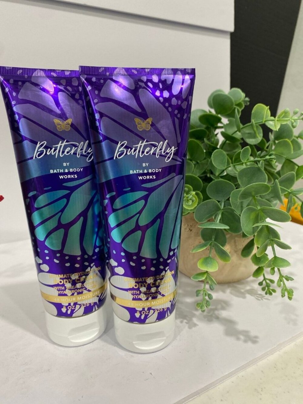 Bath & Body Works “Butterfly” New 2-Pc Body Cream Set